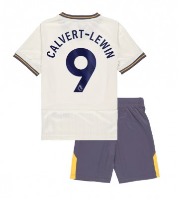 Everton Dominic Calvert-Lewin #9 Tredje Kläder Barn 2024-25 Kortärmad (+ Korta byxor)